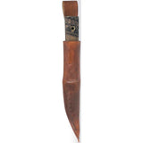 Condor Mini Indigenous Puukko Knife 1095HC Blade Walnut Handle For Outdoor Enthusiasts by Condor