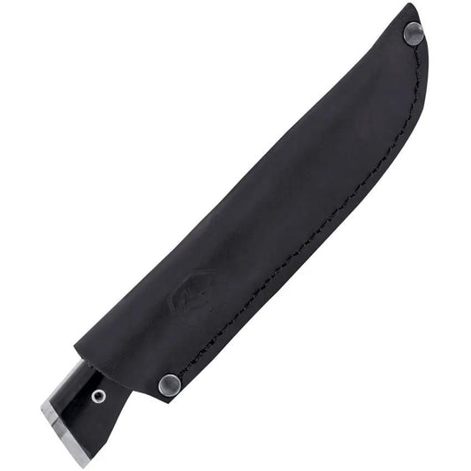 Condor Puukko Knife Survival Gear Full Tang 3.88in 1095HC Satin Blade Micarta Handle With Leather Sheath For Outdoors by Condor