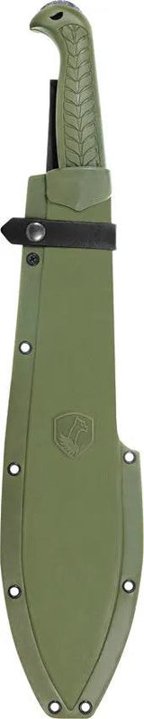 Condor Terrachete Machete Army Green Full Tang Convex Grind Outdoor Enthusiasts 14.63in 1075HC by Condor