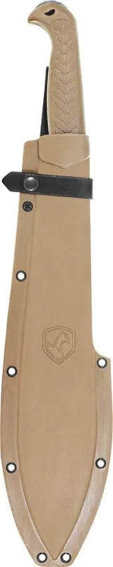 Condor Terrachete Machete Desert 14.5in Full Tang Convex Grind Desert Tan Handle For Outdoor Survival by Condor