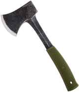 Rugged Condor Campsite Axe Army Green 4.25 Inch Head 1075HC Steel With 3 Inch Cutting Edge For Campers by Condor