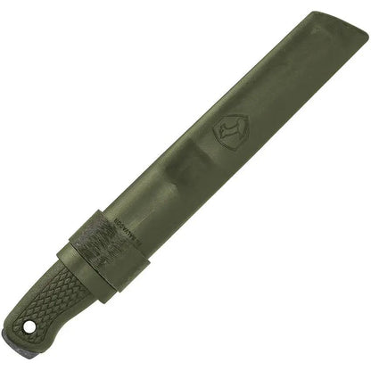Condor Terrasaur Fixed Blade Knife 9 In Green 1095HC Steel Full Tang Lanyard Hole Belt Sheath Rugged Outdoorsmen by Condor