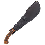 Condor Departure Bolo Machete CTK3955 12.25in 1075HC Steel Full Tang Convex Grind Walnut Handle Rugged Outdoorsmen by Condor