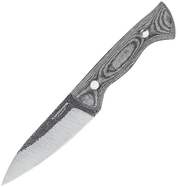 Condor Bush Slicer Sidekick Knife 4.25in 1095HC Full Tang Rugged Camp Tool for Outdoor Enthusiasts by Condor