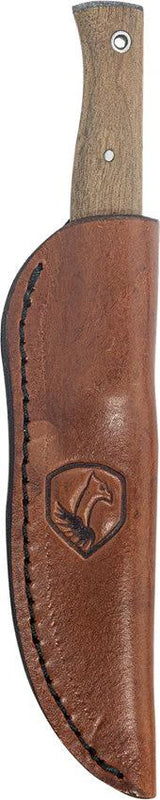 Condor Narrowsaur Fixed Blade Knife With Scandi Grind 1095HC Blade Walnut Handle Belt Sheath For Outdoor Survival by Condor