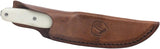 Condor Bonum Fixed Blade Knife CTK3972 Outdoor 4.63in Satin 420HC Blade White Micarta Handle Belt Sheath by Condor