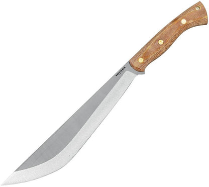 Condor Hmong Machete 11.5 Inch Durable Full Tang Blade 1075HC Satin With Canvas Micarta Handle For Outdoorsmen by Condor