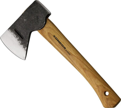 Condor Scout Hatchet CTK4053C10 Rugged 1045 High Carbon Steel Head For Campers And Outdoor Survivalists by Condor