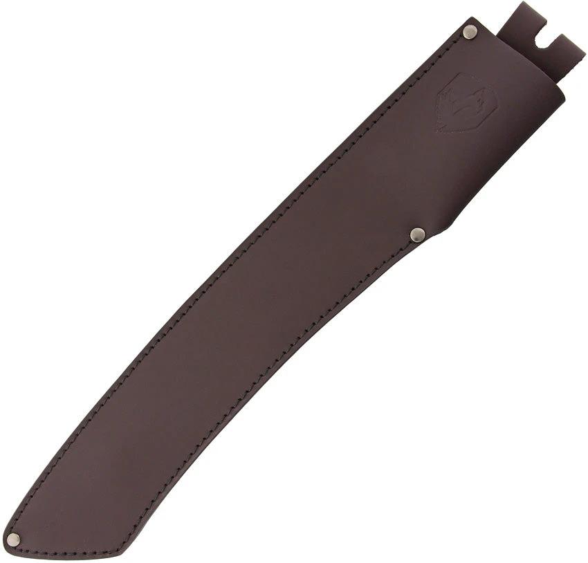 Condor Duku Parang Machete Rugged 16In Blade 1075HC Full Tang Wood Handle Sheath For Outdoor Survival by Condor
