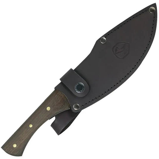 Condor Knulujulu Knife CTK5003 6.6 Full Tang Outdoor Survival Knife 6.25in 440C Blade Leather Sheath by Condor