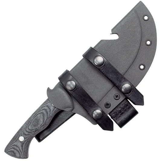 Condor Bush Slicer CTK5005 6.5 Inch Full Tang Knife 1095HC Steel Micarta Handle Kydex Sheath For Outdoorsmen by Condor