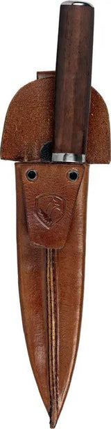 Condor Rugged Parrillero Gaucho Knife For Grill Masters 8.25In 440C Blade Walnut Handle Belt Sheath by Condor