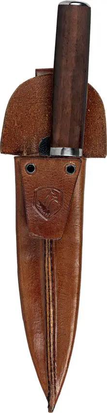 Condor Rugged Parrillero Gaucho Knife For Grill Masters 8.25In 440C Blade Walnut Handle Belt Sheath by Condor