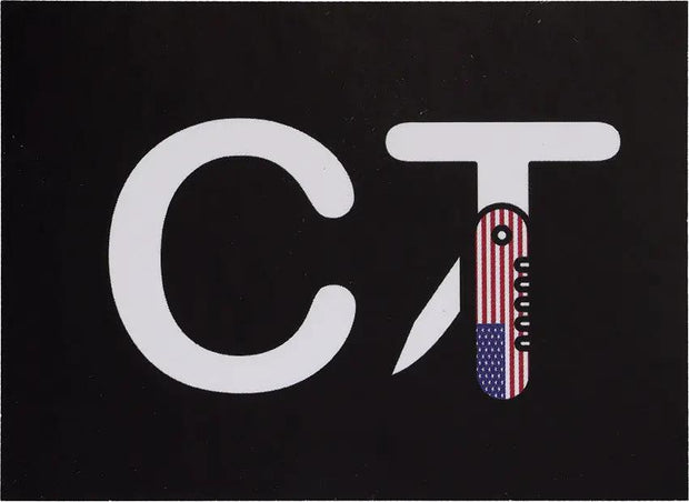 Coeburn Tool CT Sticker 2.75x2 Inch Durable Vinyl Sticker Bulk Packed CTSTICKER1 For Tool Enthusiasts by Coeburn Tool
