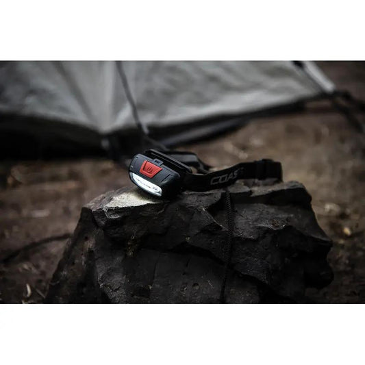 Coast FL13 Headlamp Ultra Bright 255 Turbo Beam Rugged Water Resistant For Hikers And Campers by Coast