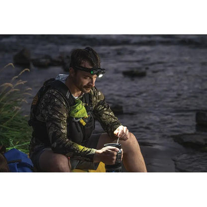 Coast XPH34R Headlamp Rechargeable Water Resistant High 1025 Lumens With Pure Beam Focus And Dual Power For Hikers by Coast