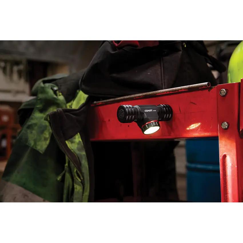 Coast XPH34R Headlamp Rechargeable Water Resistant High 1025 Lumens With Pure Beam Focus And Dual Power For Hikers by Coast