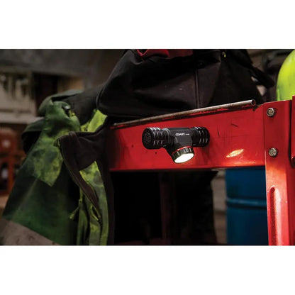 Coast XPH34R Headlamp Rechargeable Water Resistant High 1025 Lumens With Pure Beam Focus And Dual Power For Hikers by Coast