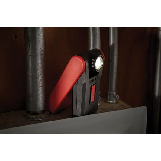 Coast PM200 Work Light Water Resistant Durable Rechargeable Dual Power 118m Beam For Contractors And Pros by Coast