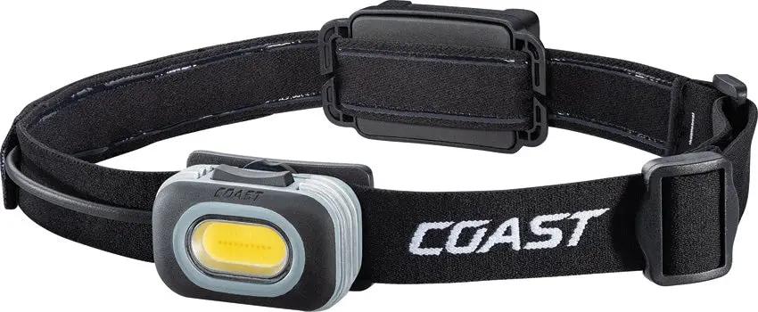 Coast RL10 Headlamp 560 Lumen Dual Color White Red Beam Hinged Light Wheel Control Outdoor Adventurers by Coast