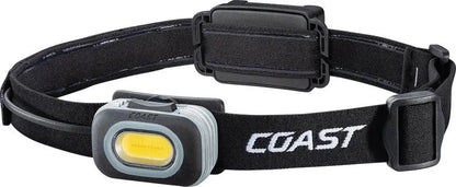 Coast RL10 Headlamp 560 Lumen Dual Color White Red Beam Hinged Light Wheel Control Outdoor Adventurers by Coast
