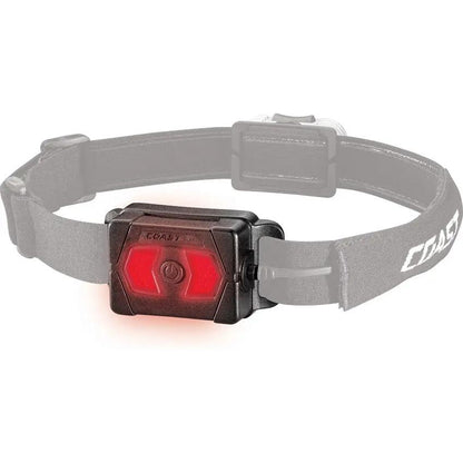 Coast RL10 Headlamp 560 Lumen Dual Color White Red Beam Hinged Light Wheel Control Outdoor Adventurers by Coast