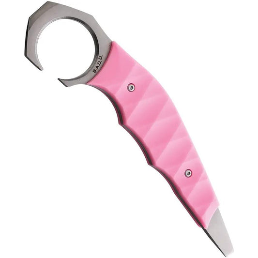 Cuma Survival School BADD Pink Beer Tool with Bottle Opener Glass Breaker Screwdriver Pocket Clip 3Cr13 Stainless by Cuma Survival School