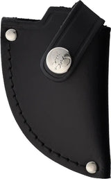Cudeman Bear Claw Fixed Blade Knife For Hunters With Guthook 3.38 In Vanadium Steel Rubber Handle Leather Sheath by Cudeman