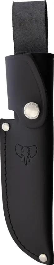 Cudeman Hunter Fixed Blade Knife G10 Handle 4.25 Inch Satin Blade Full Tang For Outdoorsmen Belt Sheath by Cudeman