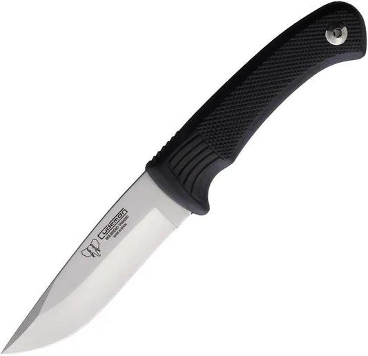 Cudeman Fixed Blade Knife 151-H Outdoor Survival Tool With 4-Inch Satin Vanadium Molybdenum Blade Full Tang by Cudeman