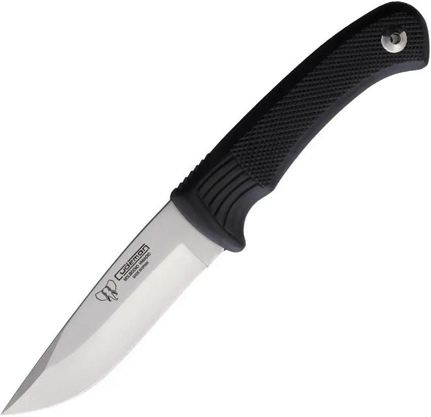 Cudeman Fixed Blade Knife 151-H Outdoor Survival Tool With 4-Inch Satin Vanadium Molybdenum Blade Full Tang by Cudeman