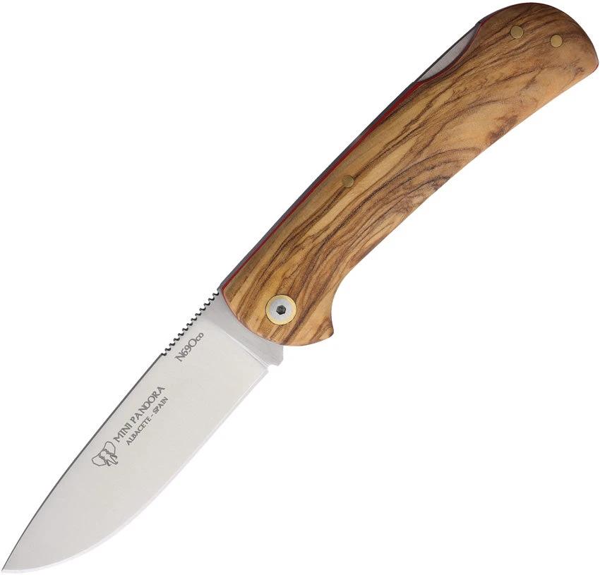 Cudeman Mini Pandora Lockback Olive 389-L by Cudeman