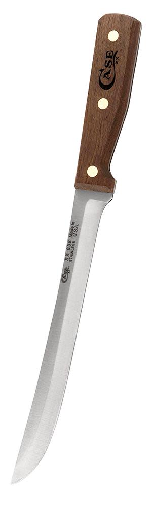 Case Household Cutlery 9" Slicing Knife – Solid Walnut Handle