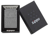Zippo Classic Antique Silver Plate Windproof Lighter by Zippo