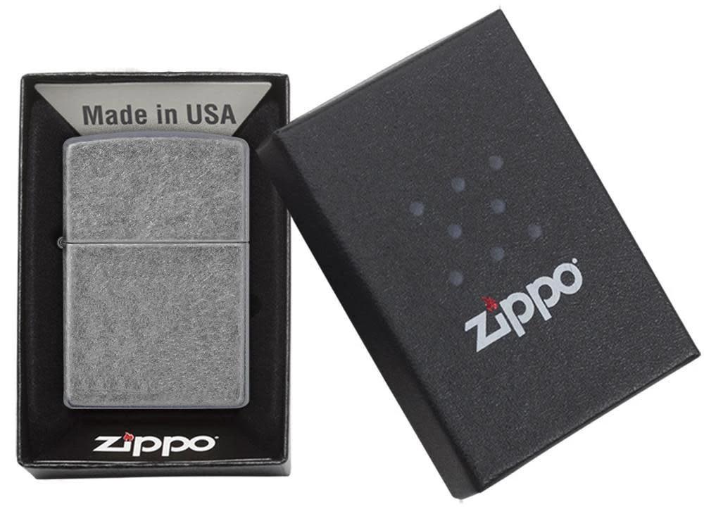 Zippo Classic Antique Silver Plate Windproof Lighter by Zippo