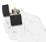 Zippo Classic Black Crackle® Windproof Lighter by Zippo