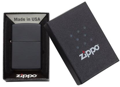 Zippo Classic Black Matte Windproof Lighter – Made in USA