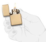 Zippo Classic High Polish Brass Windproof Lighter by Zippo