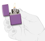Zippo Classic High Polish Purple Windproof Lighter by Zippo