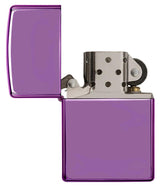 Zippo Classic High Polish Purple Windproof Lighter by Zippo