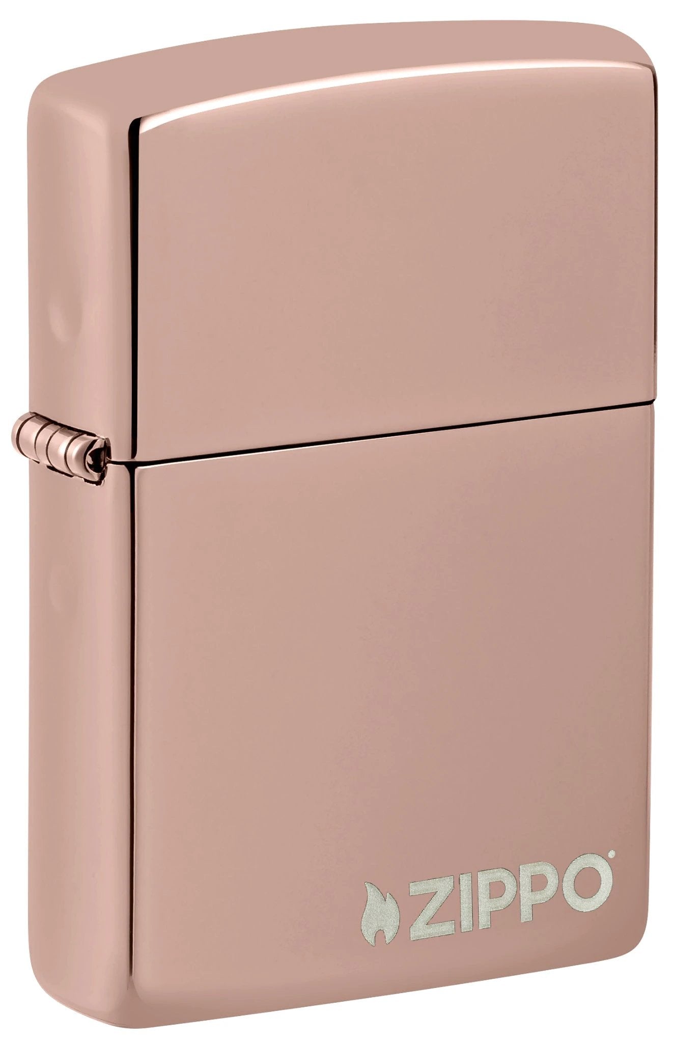 Classic High Polish Rose Gold Zippo Lighter by Zippo