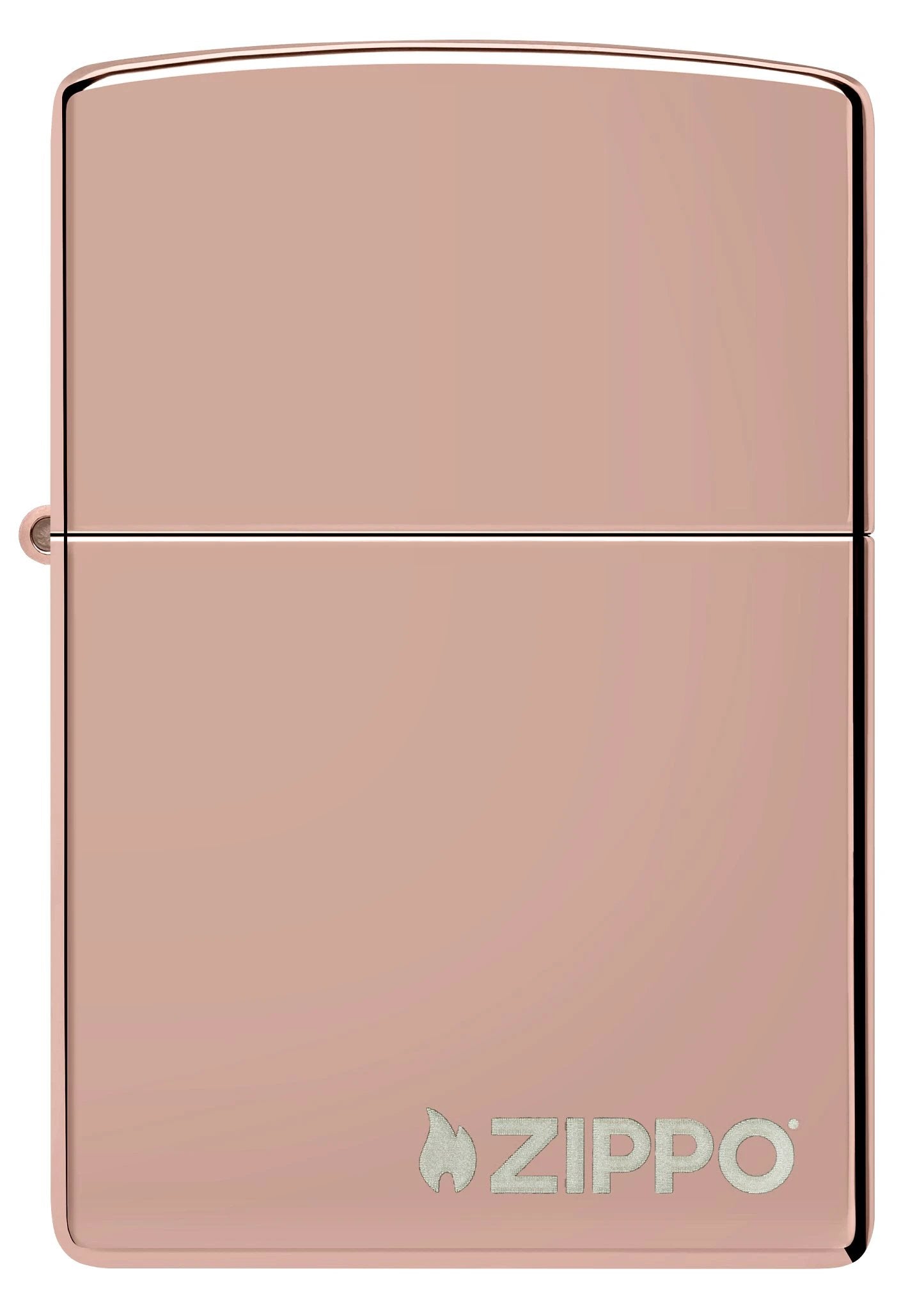 Classic High Polish Rose Gold Zippo Lighter by Zippo