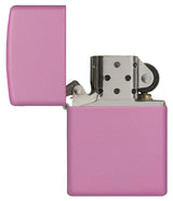 Zippo Classic Pink Matte Windproof Lighter by Zippo