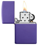 Zippo Classic Purple Matte Windproof Lighter by Zippo