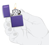 Zippo Classic Purple Matte Windproof Lighter by Zippo