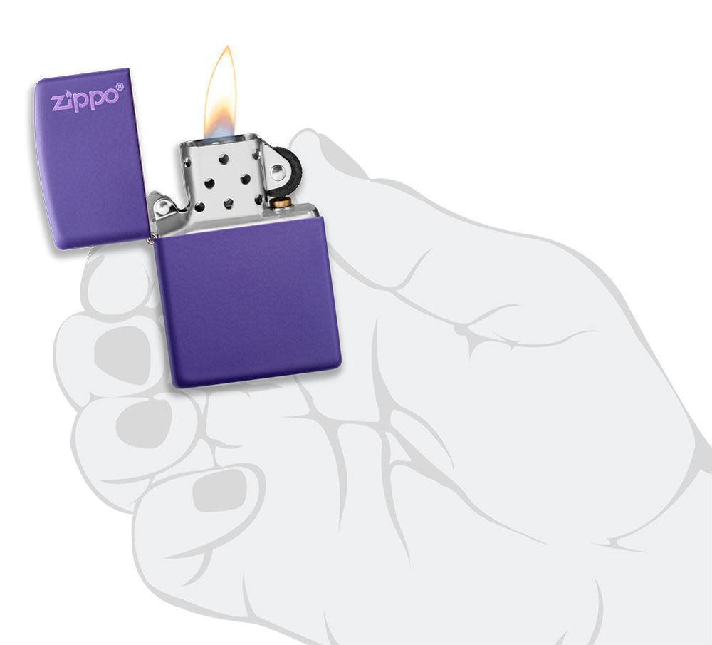 Zippo Classic Purple Matte Windproof Lighter