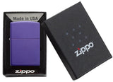 Zippo Classic Purple Matte Windproof Lighter by Zippo