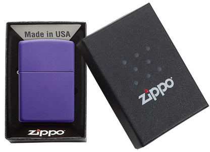 Zippo Classic Purple Matte Windproof Lighter
