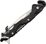 Dagueart Elite Linerlock ELT-001 - Glow In The Dark Postluminescent Accents On Premium 14C28N Sandvik Blade by Dagueart