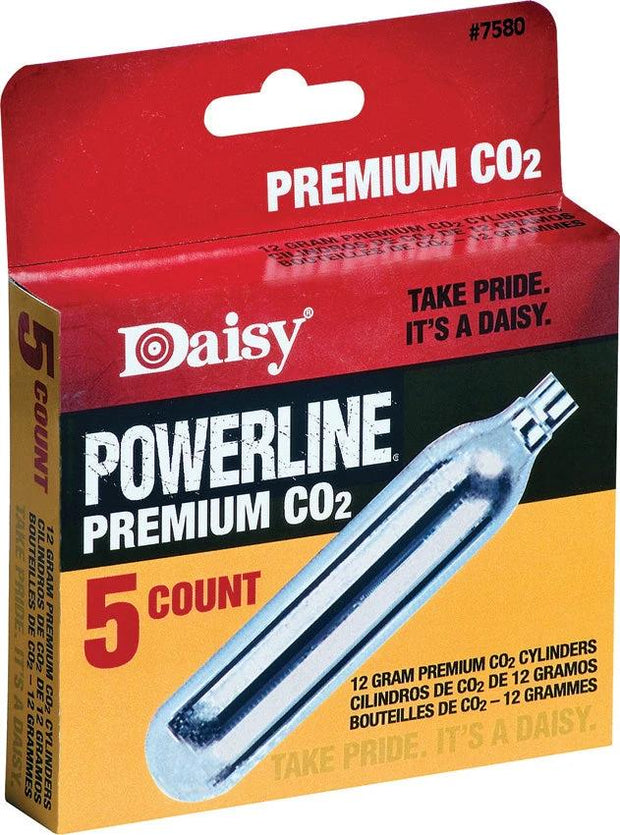 Daisy Powerline CO2 Cartridge 5ct 997580-611 by Daisy